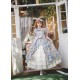 Miss Point Cat Rose Tea Open Front Deluxe Long One Piece(Reservation/Full Payment Without Shipping)